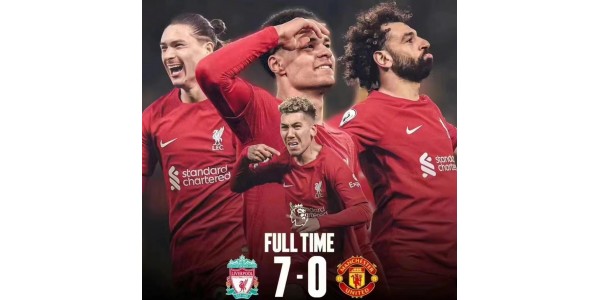 Liverpool slog Manchester United